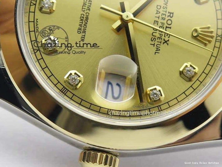 AAA Replica Watches A 3763 Colorful On 126333 Edition YG YG 1:1 Best YG Diamond Dial Jubilee SS Bracelet Wrapped 41mm Noob DateJust 0118